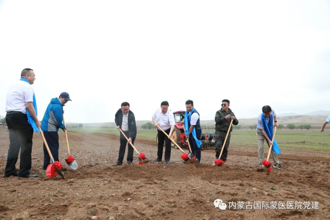 內(nèi)蒙古國際蒙醫(yī)醫(yī)院百草種植啟動儀式在武川縣舉行